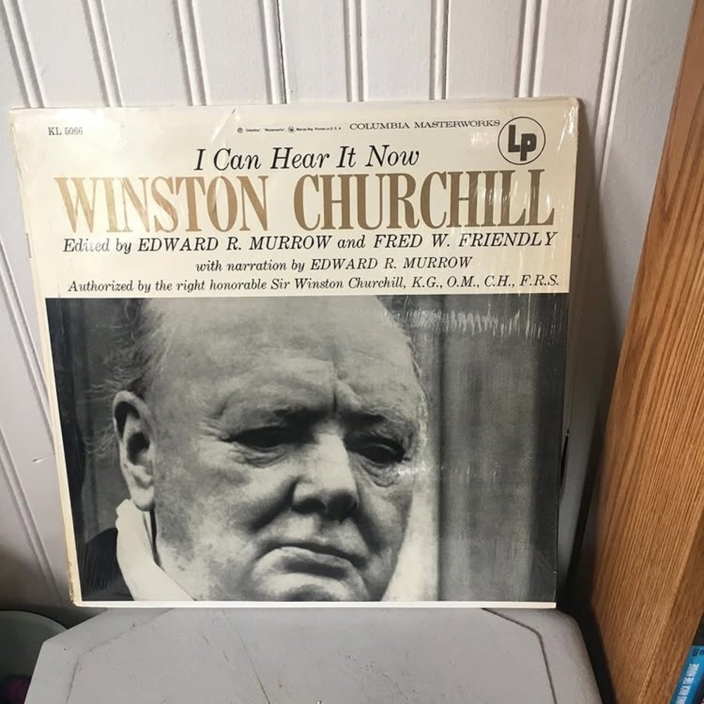1956 Winston C H U R C H I L L vinyl record